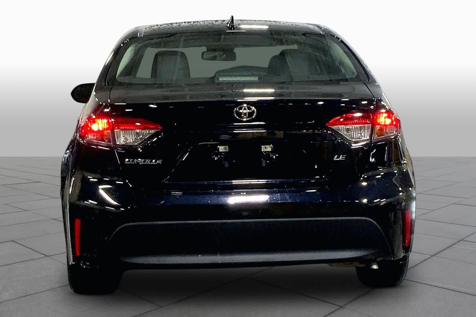 Used 2024 Midnight Black Metallic Toyota LE image 5