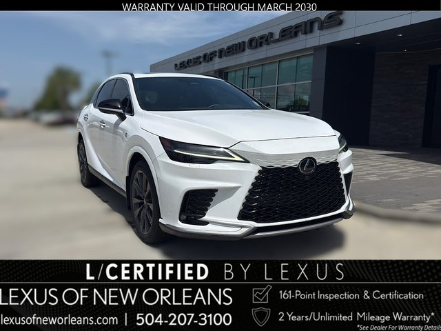 2024 Lexus RX F SPORT Handling