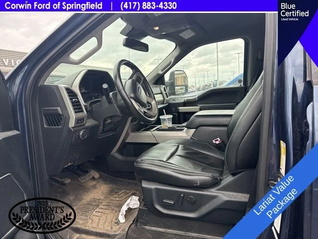 Used 2020 Blue Ford Lariat image 13