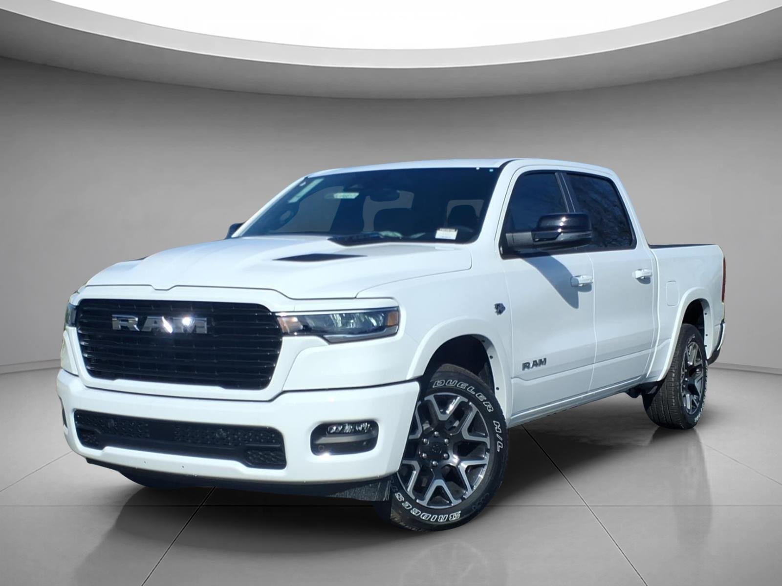 New 2026 Bright White Clear-Coat Exterior Paint RAM Laramie image 1