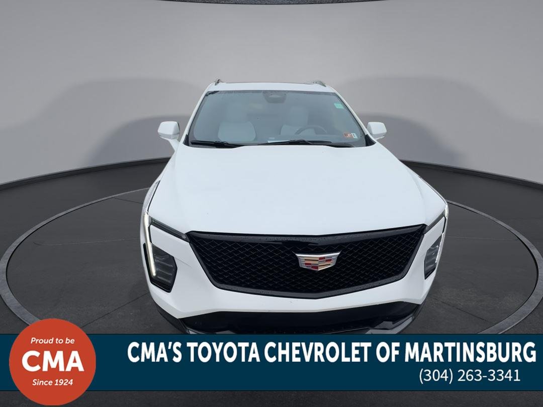 Used 2025 Crystal White Tricoat Cadillac AWD Sport image 3