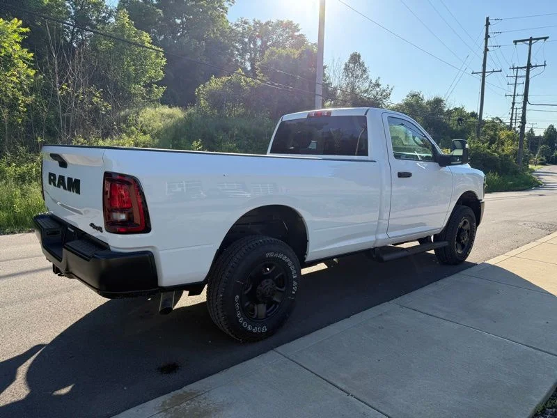 New 2026 Bright White Clear-Coat Exterior Paint RAM Tradesman image 7