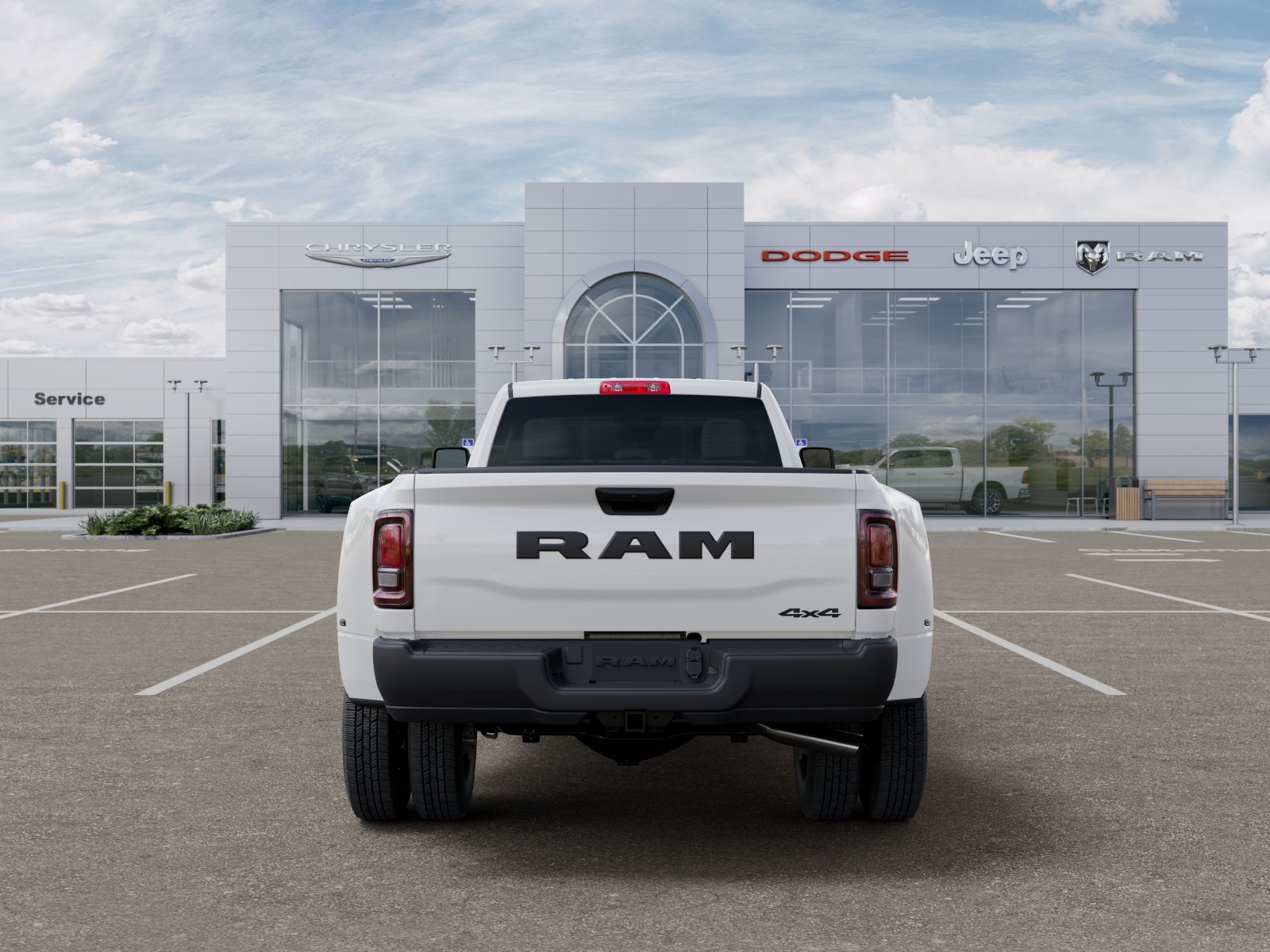 New 2026 Bright White Clear-Coat Exterior Paint RAM Tradesman image 43