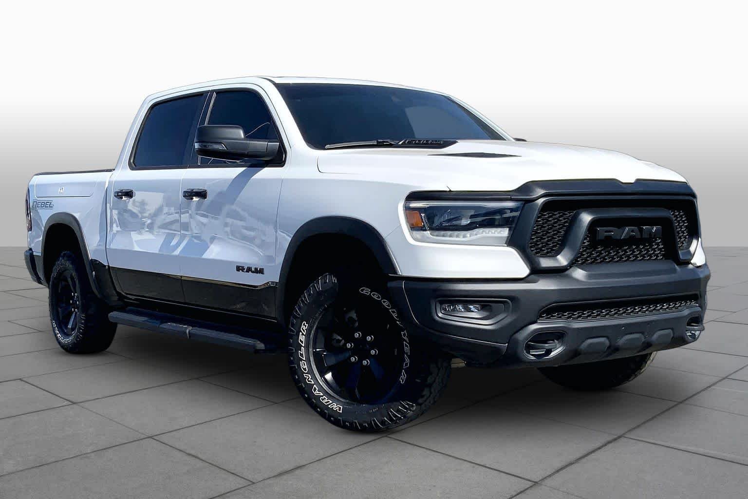 Used 2024 Bright White Clearcoat Ram Rebel image 3