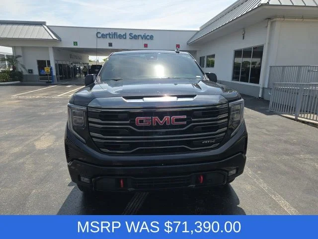 Used 2023 Black GMC AT4 image 2