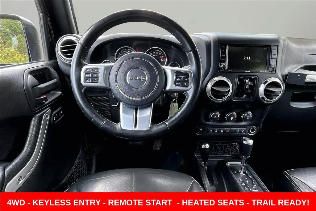 Used 2017 Black Jeep Unlimited Rubicon image 8