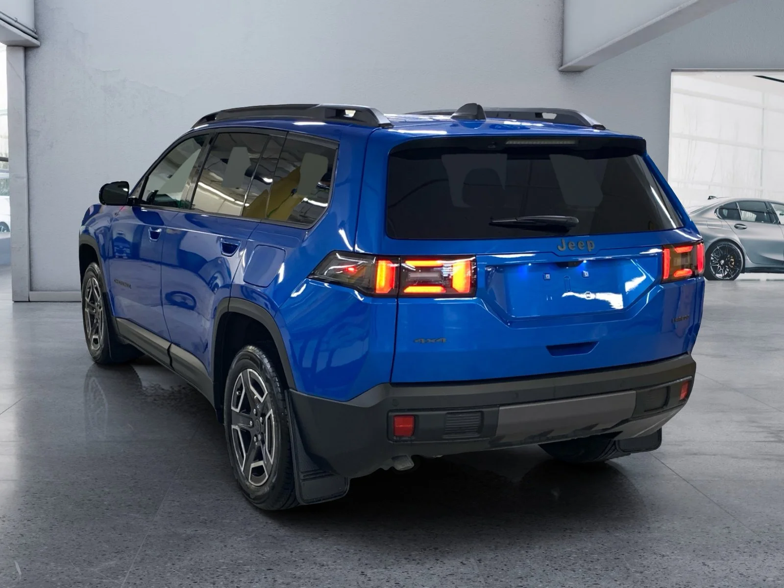 New 2026 Hydro Blue Pearl Jeep Laredo image 3