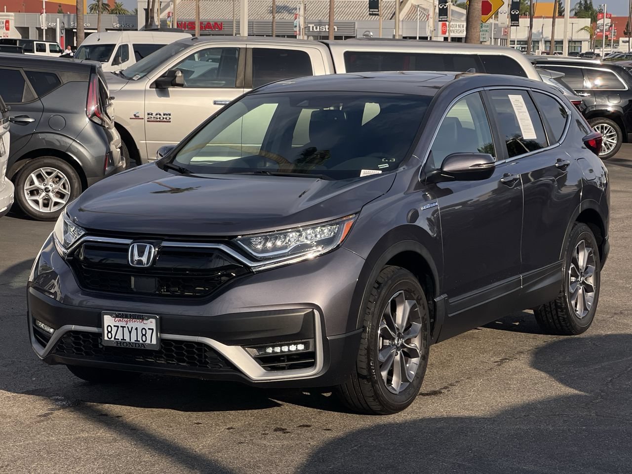 Used 2022 Gray Honda EX-L image 2