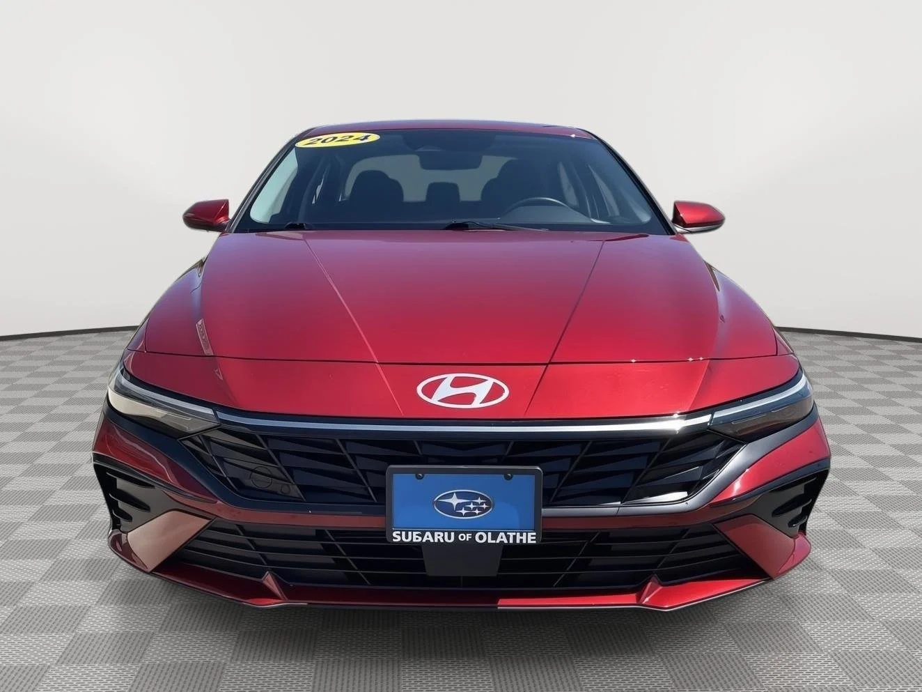 Used 2024 Ultimate Red Hyundai SEL image 16