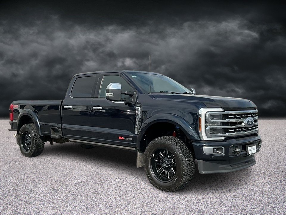 Used 2024 Antimatter Blue Metallic Ford Platinum image 1