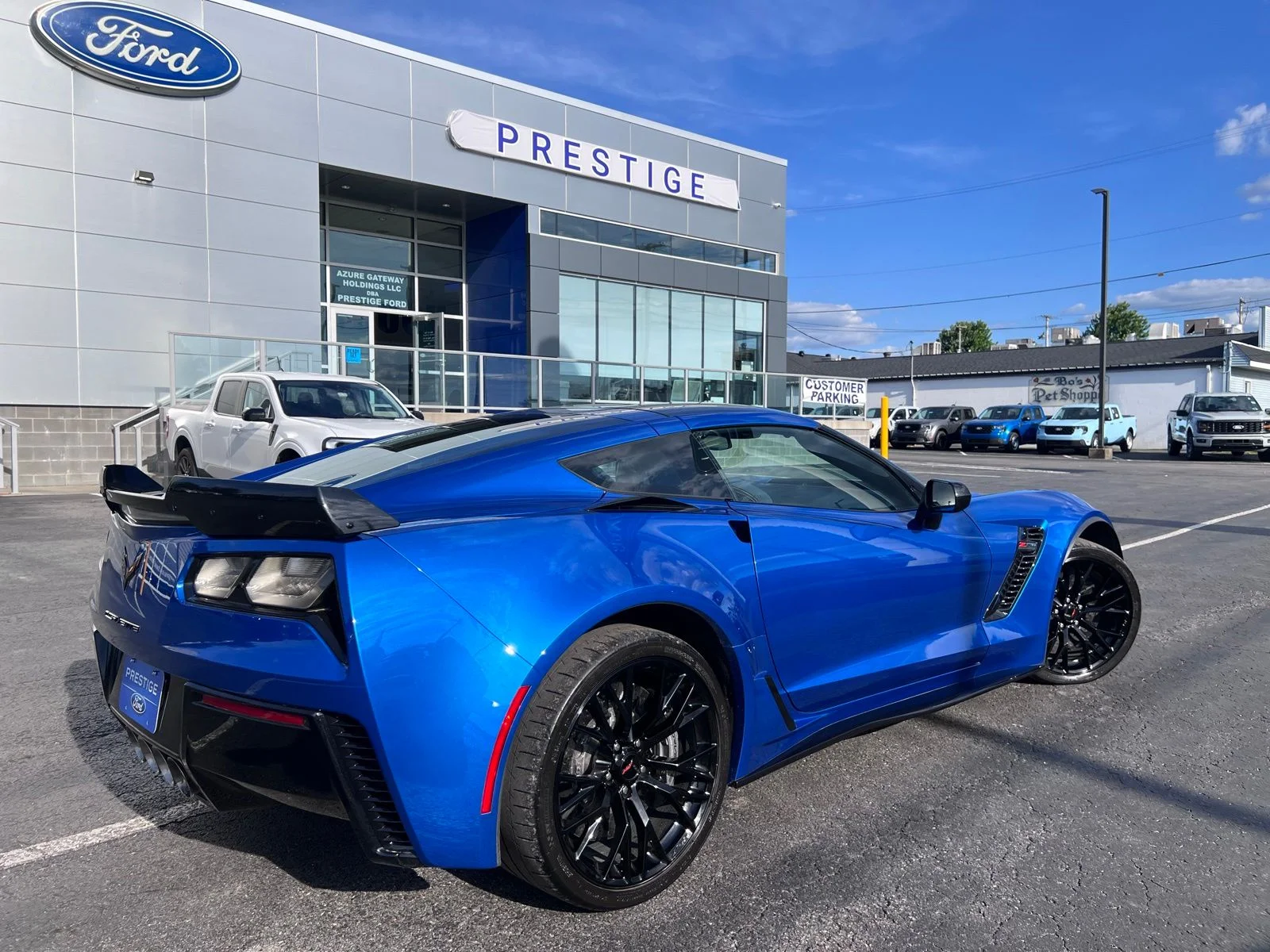 Used 2016 Laguna Blue Metallic Tintcoat Chevrolet Z06 image 20