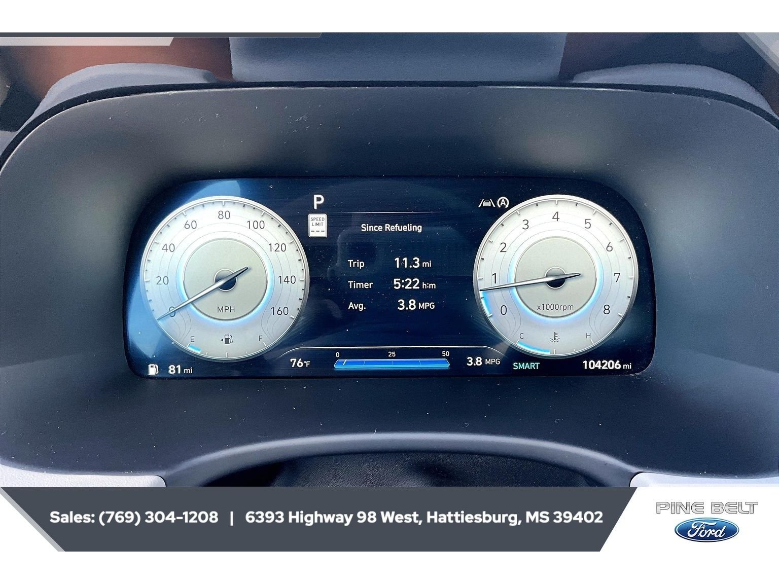 Used 2023 Steel Graphite Hyundai Limited image 14