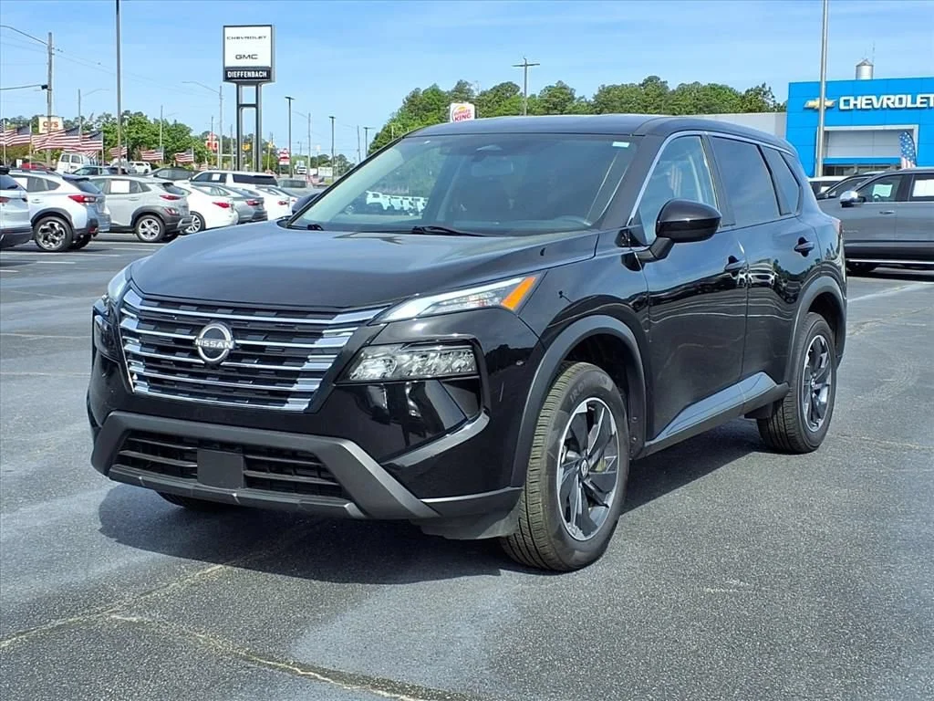 Used 2024 Black Nissan SV FWD image 1