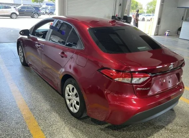 Used 2024 Red Toyota LE image 6