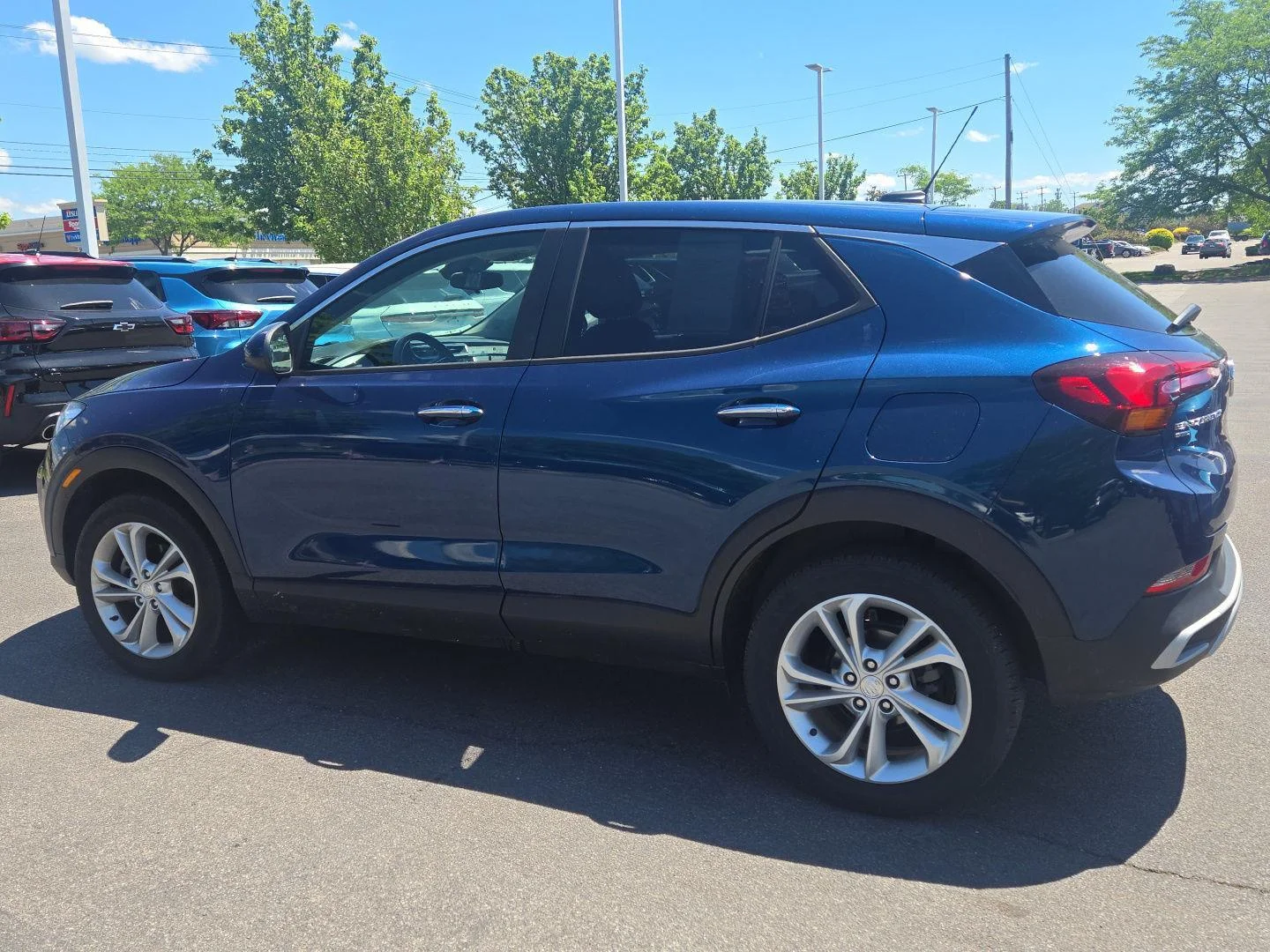 Used 2021 Deep Azure Metallic Buick Preferred image 4