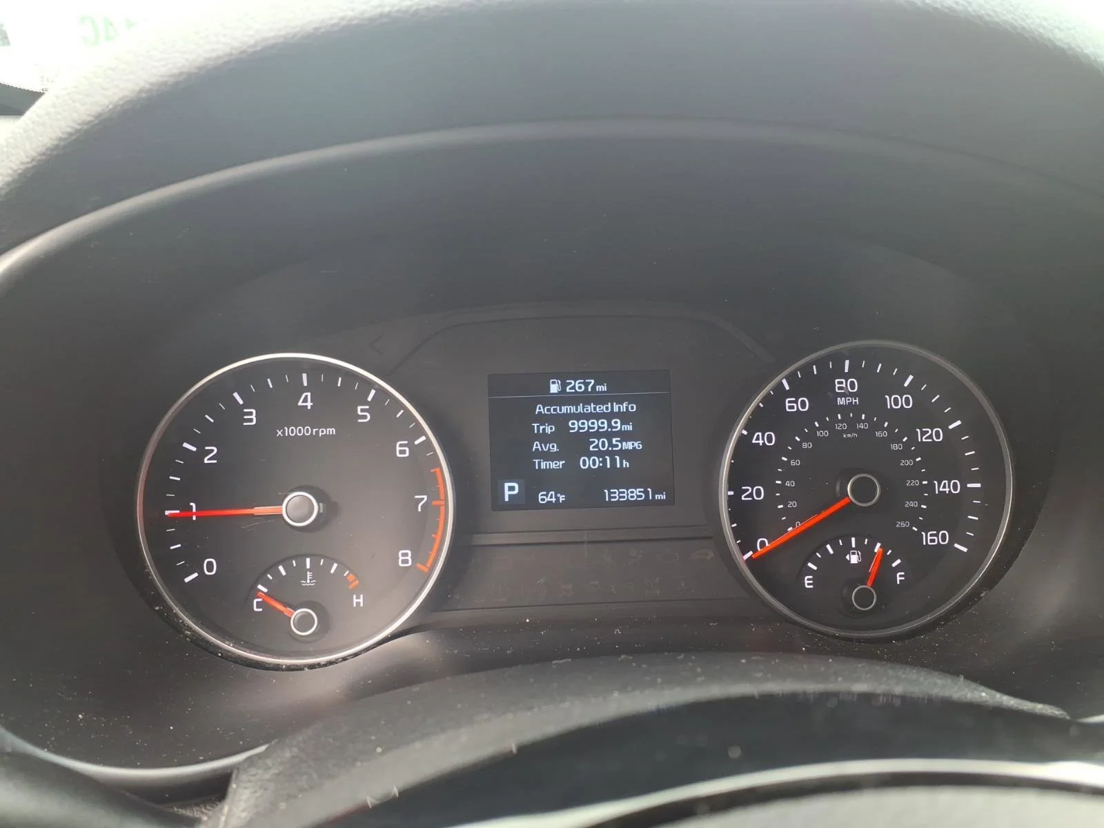 Used 2021 Pacific Blue Kia LX image 18