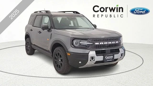 New 2025 Carbonized Gray Metallic Ford Badlands® image 1