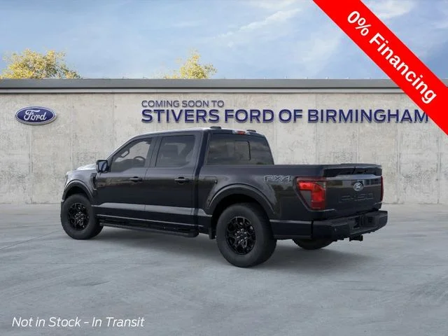 New 2026 Agate Black Metallic Ford XLT image 5