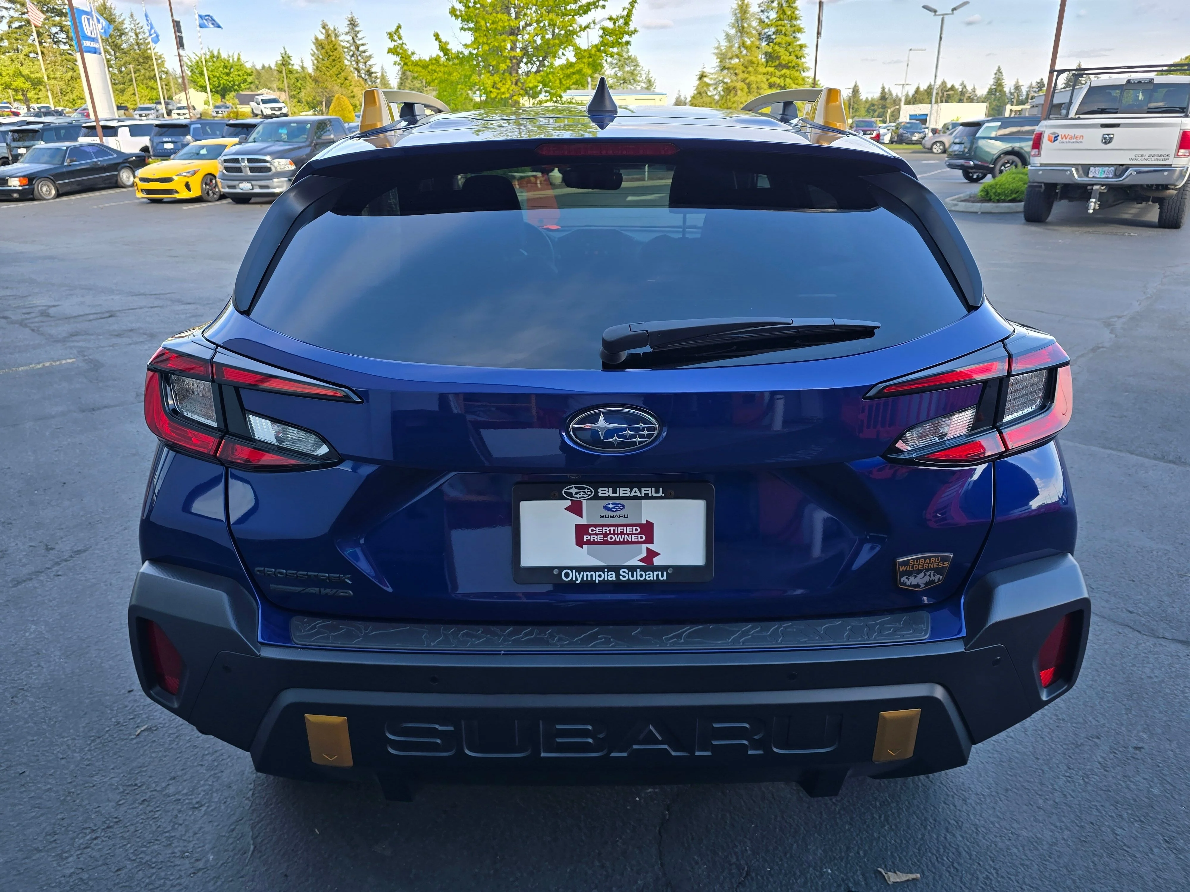 Used 2025 Sapphire Blue Pearl Subaru Wilderness image 5