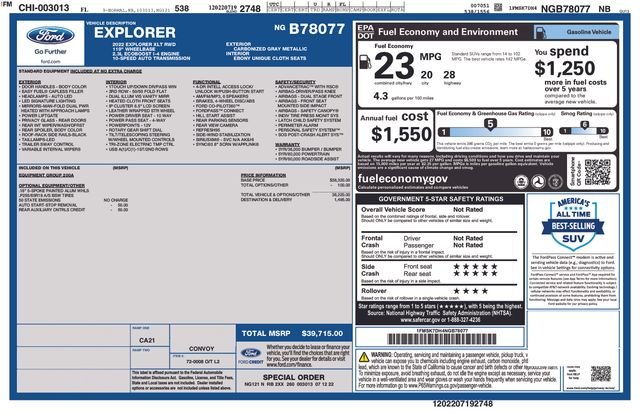 Used 2022 Gray Ford XLT image 61