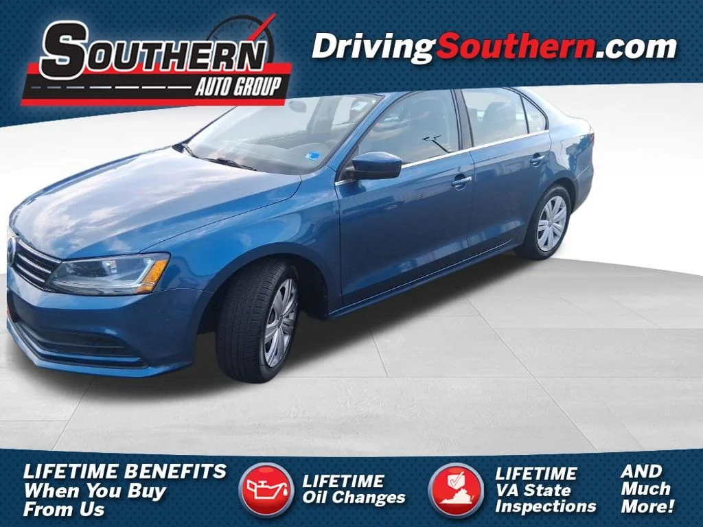 Used 2017 Blue Volkswagen 1.4T S image 1