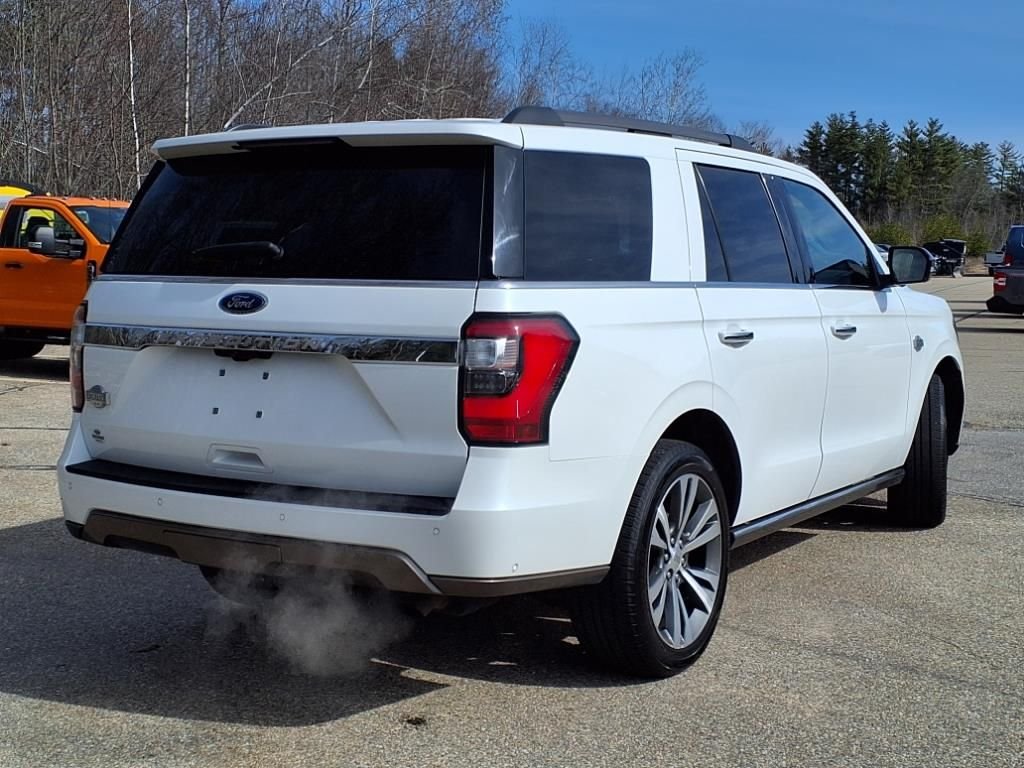 Certified Used 2020 White Metallic Ford King Ranch image 4