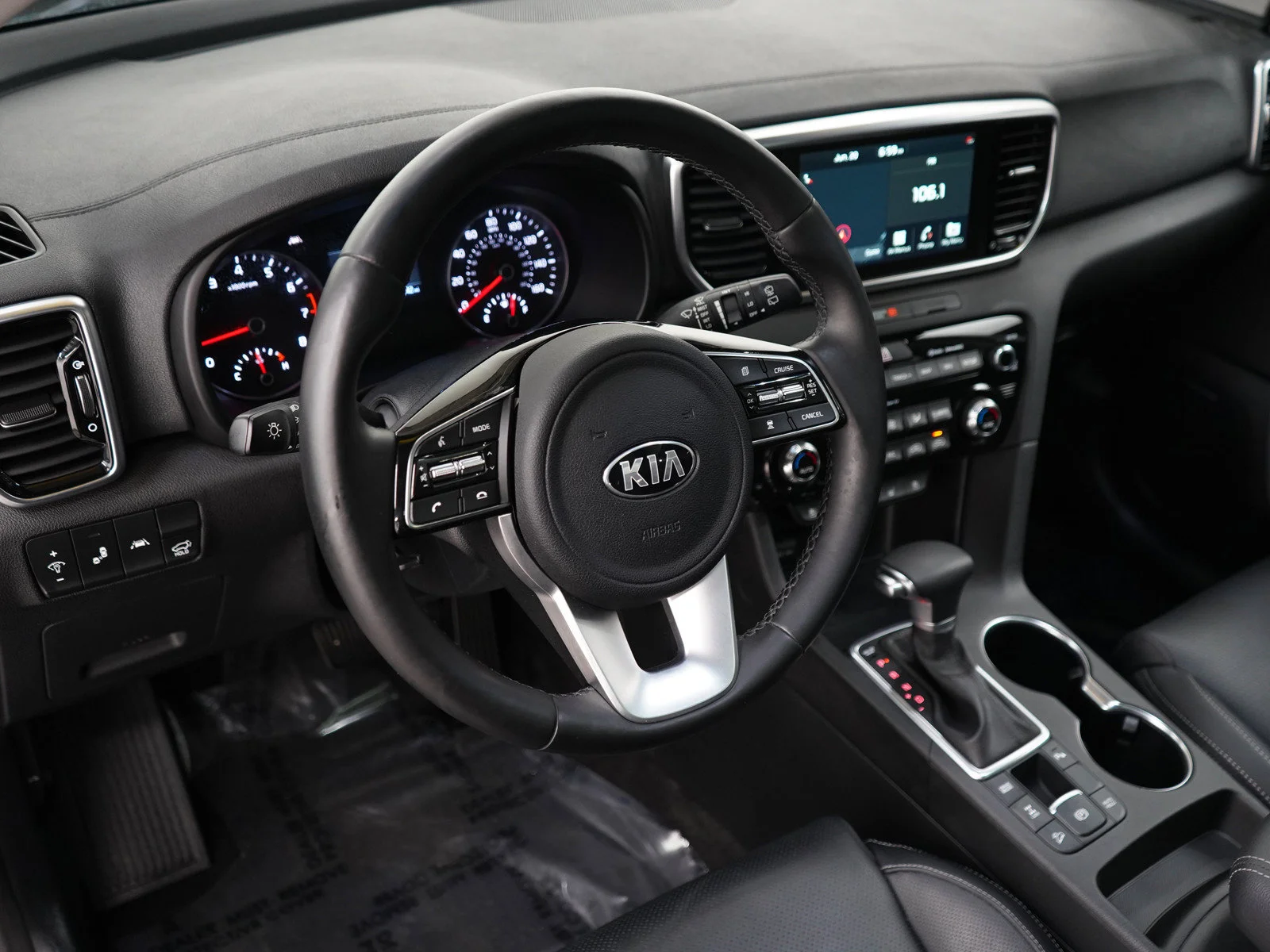 Used 2022 Steel Gray Kia EX AWD Technology Package image 22