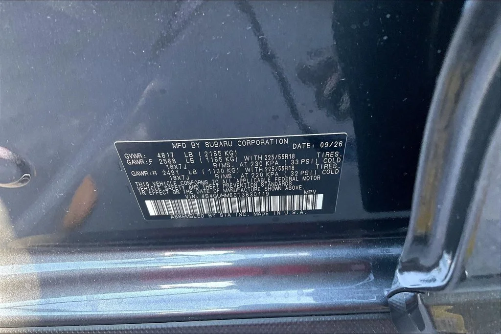 New 2026 MAGNETITE GRAY PEARL Subaru Limited image 17
