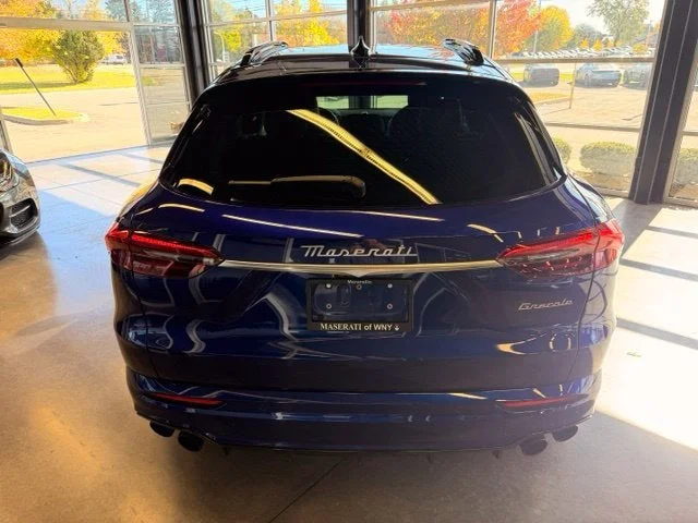 Certified Used 2023 Blu Intenso Metallic Maserati Modena image 4