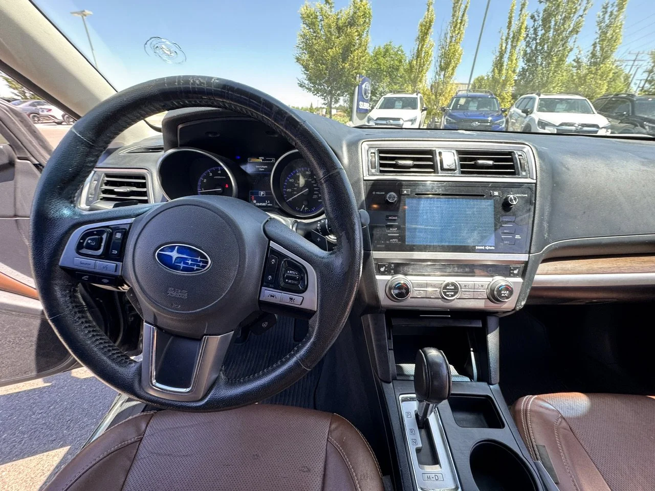 Used 2017 Crystal Black Silica Subaru Touring image 13