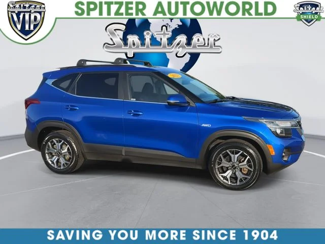 Used 2023 Blue Kia EX image 2