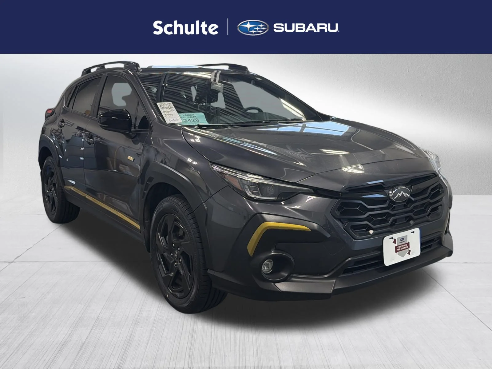 Certified Used 2024 Magnetite Gray Metallic Subaru Sport image 1
