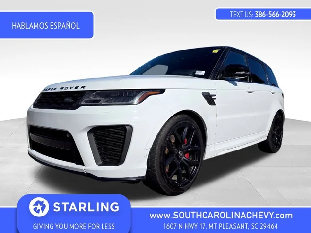 2018 Land Rover Range Rover Sport SVR
