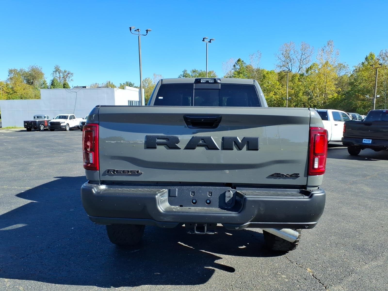 New 2027 Ceramic Gray Clear-Coat Paint RAM Rebel image 6