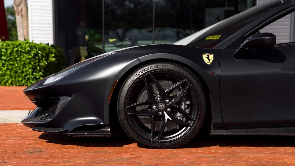 Used 2020 Nero Opaco Ferrari Base image 2
