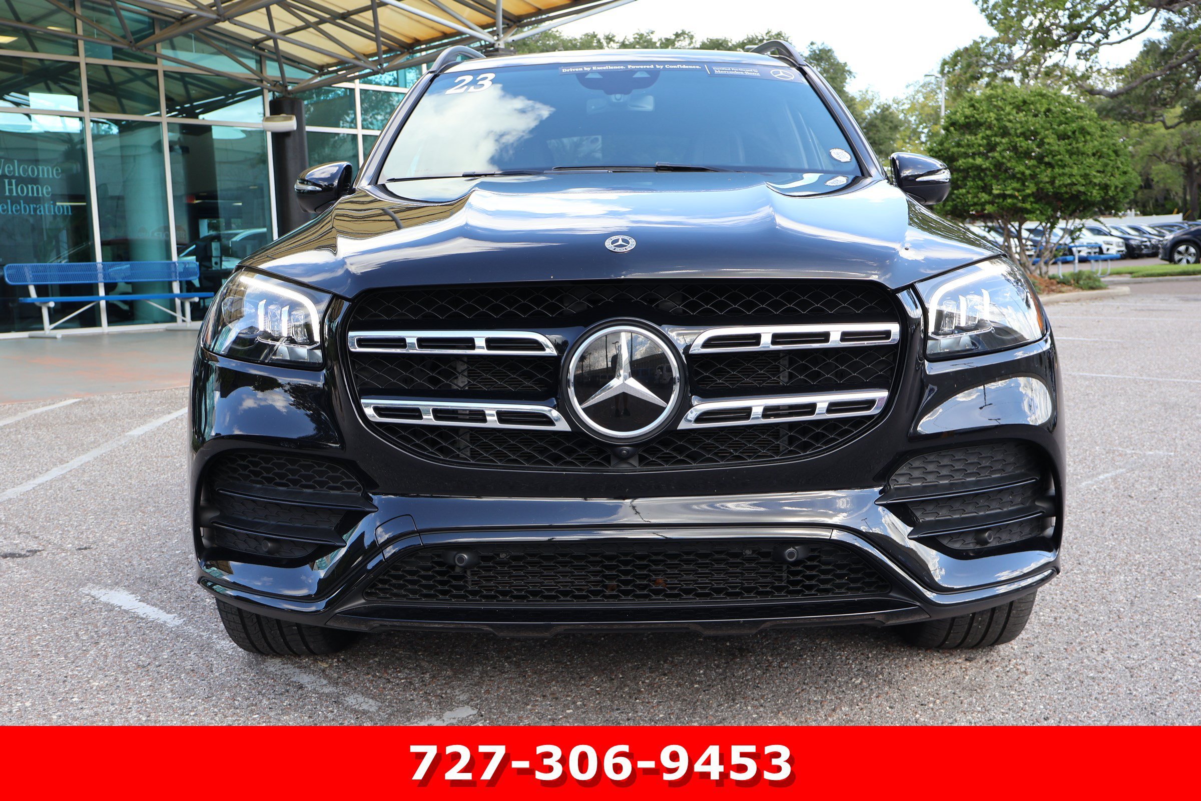 Certified Used 2023 Obsidian Black Metallic Mercedes-Benz GLS 450 image 13