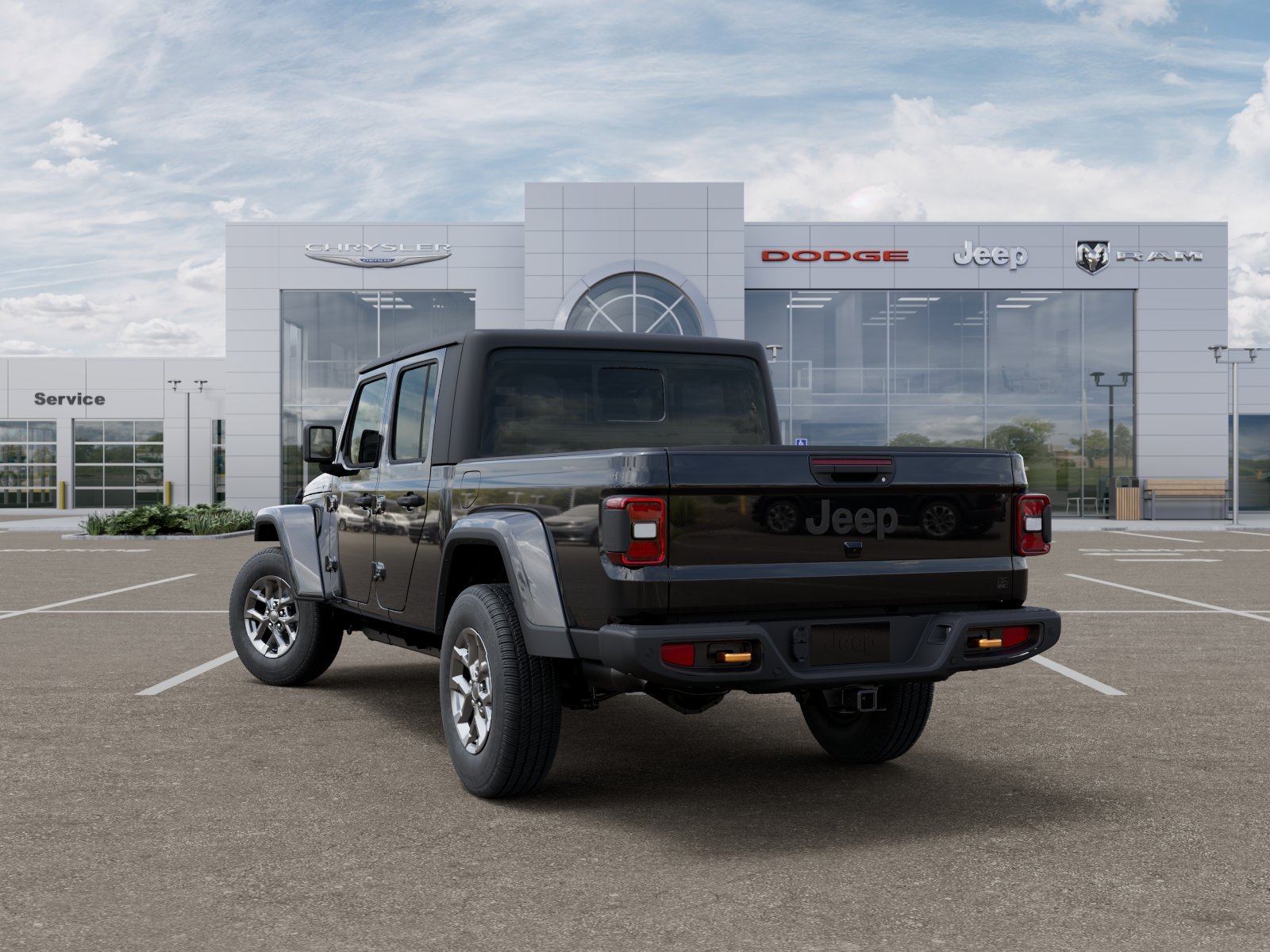New 2026 Black Clear-Coat Exterior Paint Jeep 85th Anniversary Edition image 30