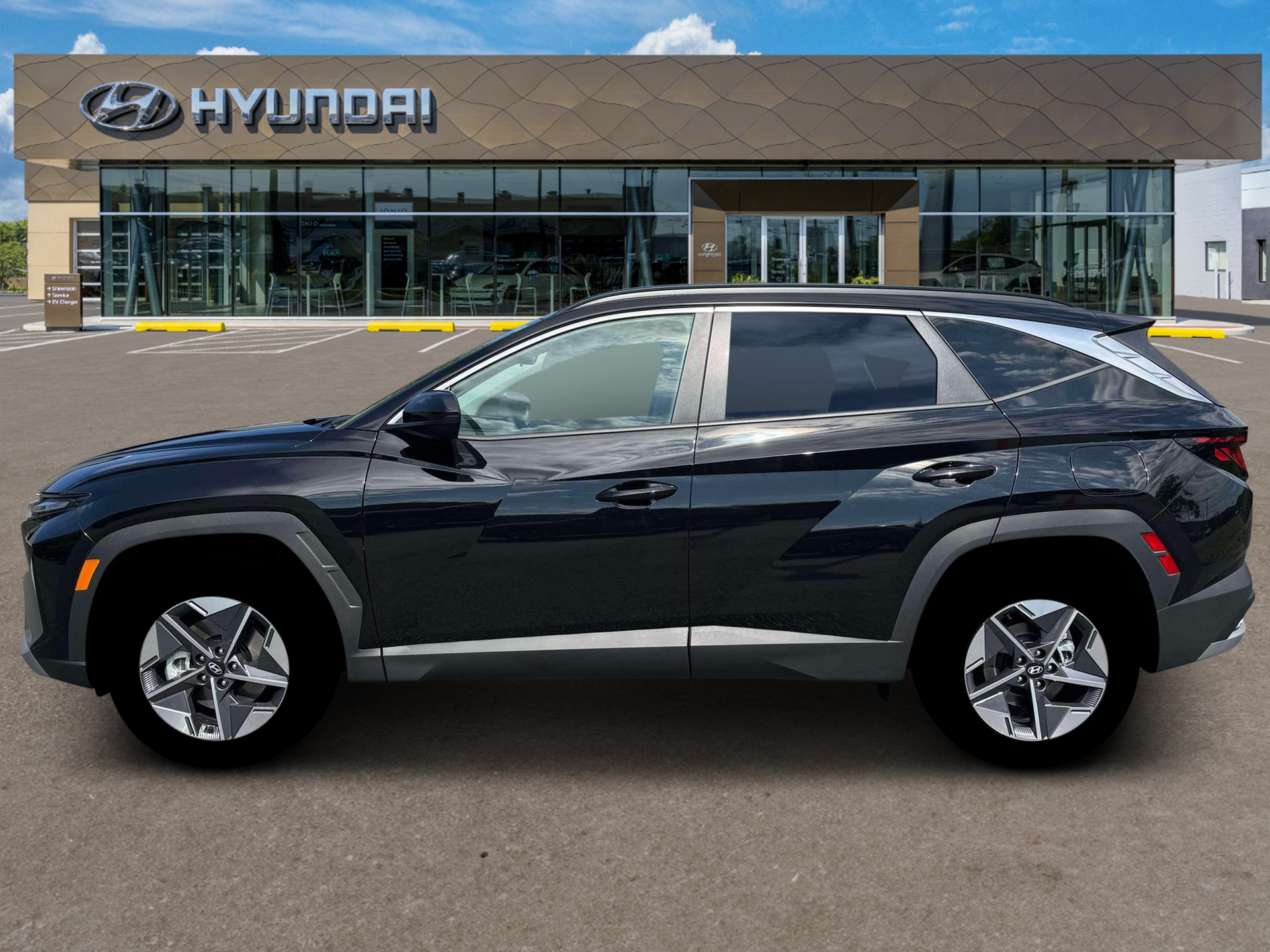 New 2026 Phantom Black Hyundai SEL Plus AWD image 3
