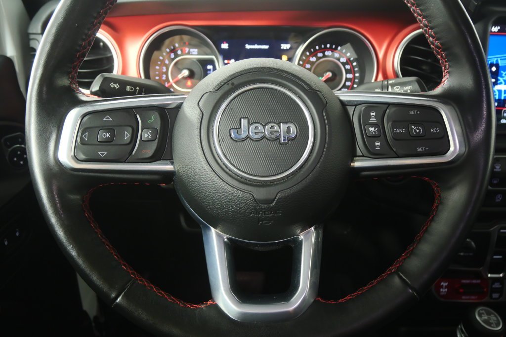 Used 2021 Bright White Clearcoat Jeep Rubicon image 24
