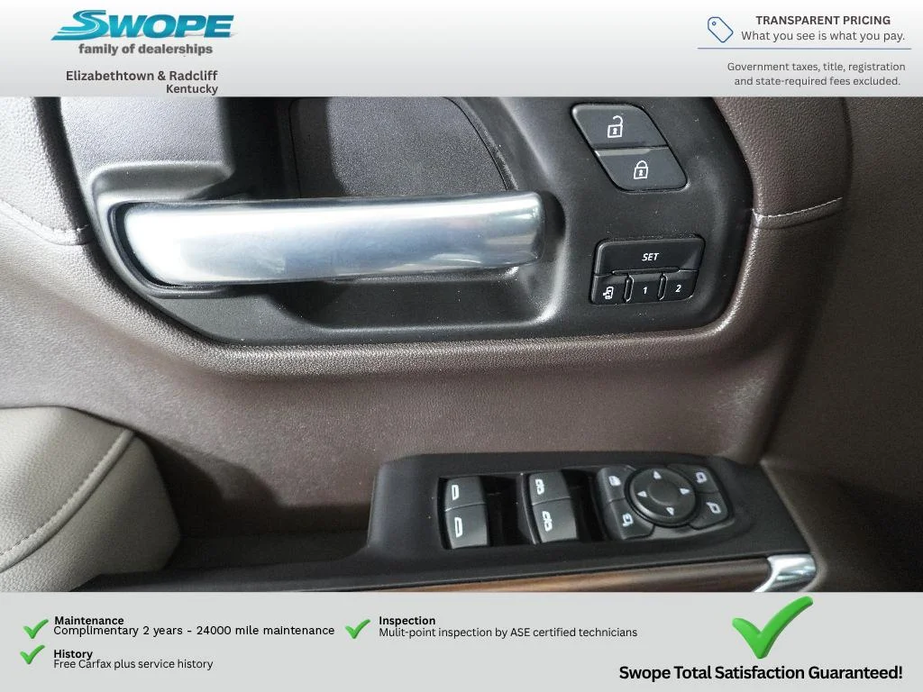 Used 2020 Pacific Blue Metallic GMC SLT image 14