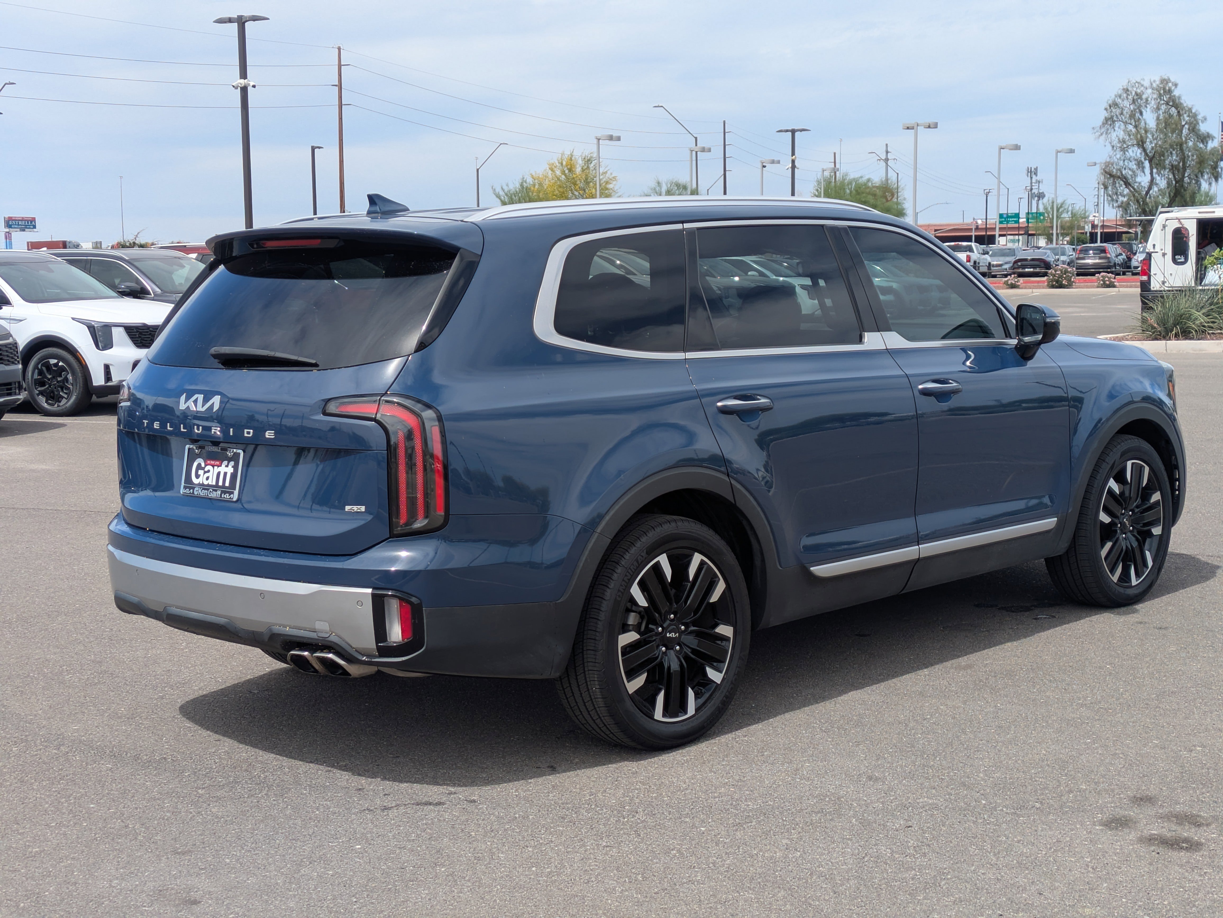 Used 2023 Midnight Lake Blue Kia SX Prestige image 5
