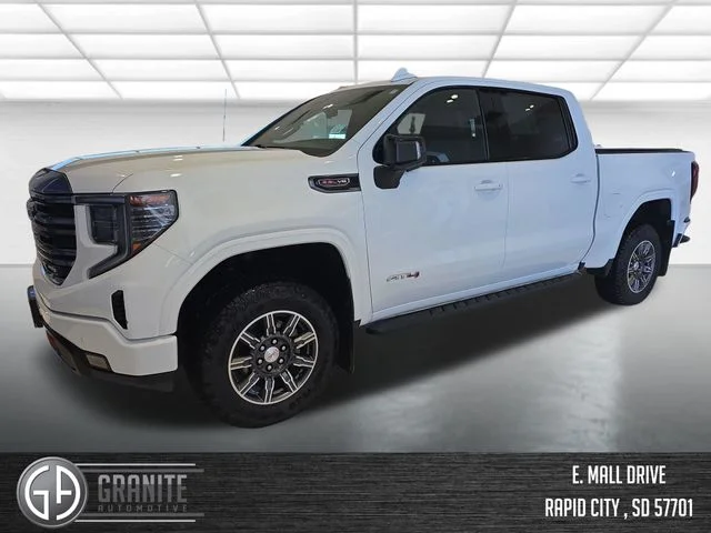 Used 2024 White GMC AT4 image 1