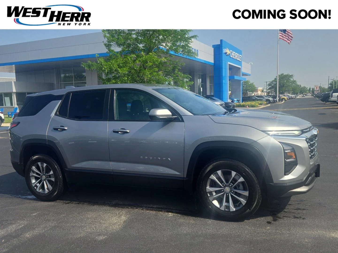 Used 2026 Sterling Gray Metallic Chevrolet AWD LT image 1