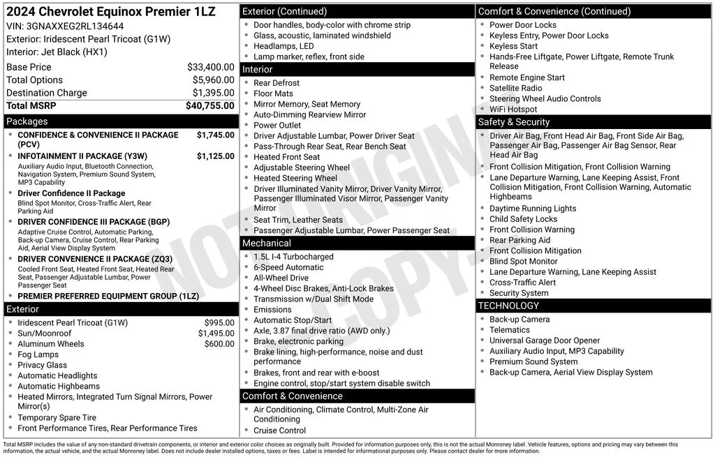 Used 2024 Beige Chevrolet Premier image 24