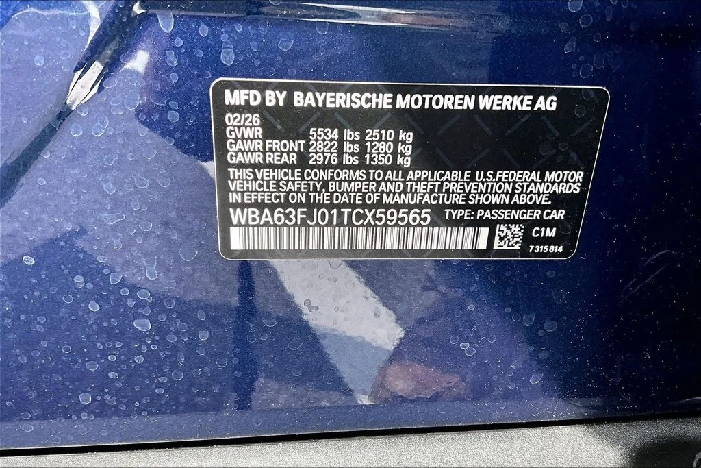 New 2026 BMW 5 Series 540i xDrive 4D Sedan