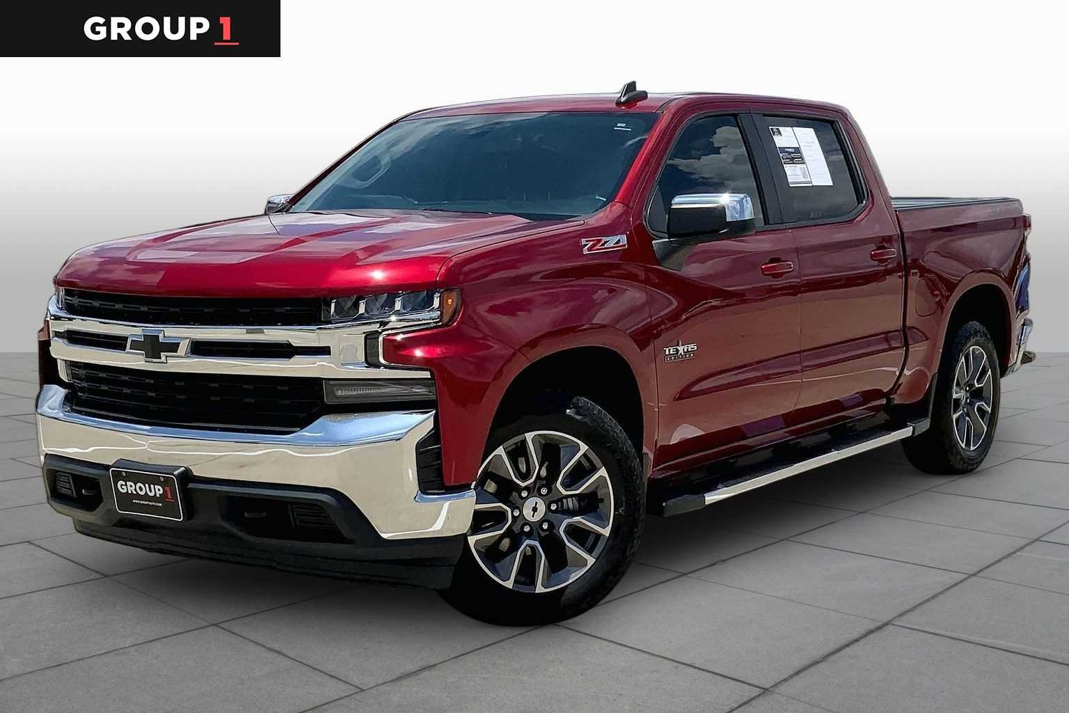 Certified Used 2022 Cherry Red Tintcoat Chevrolet LT image 1