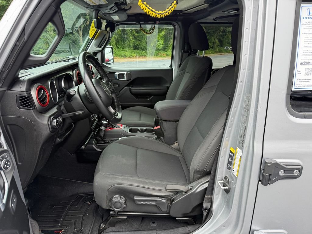 Used 2021 Silver Jeep Unlimited Willys image 15