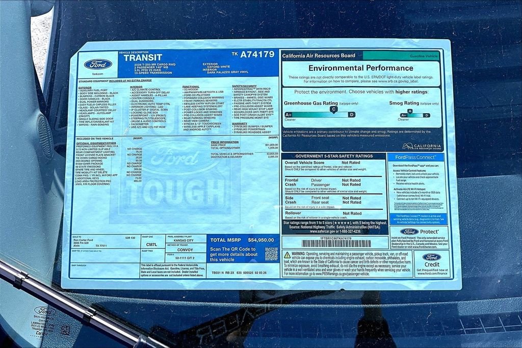 New 2026 Ford Transit-250 Base 3D Cargo Van