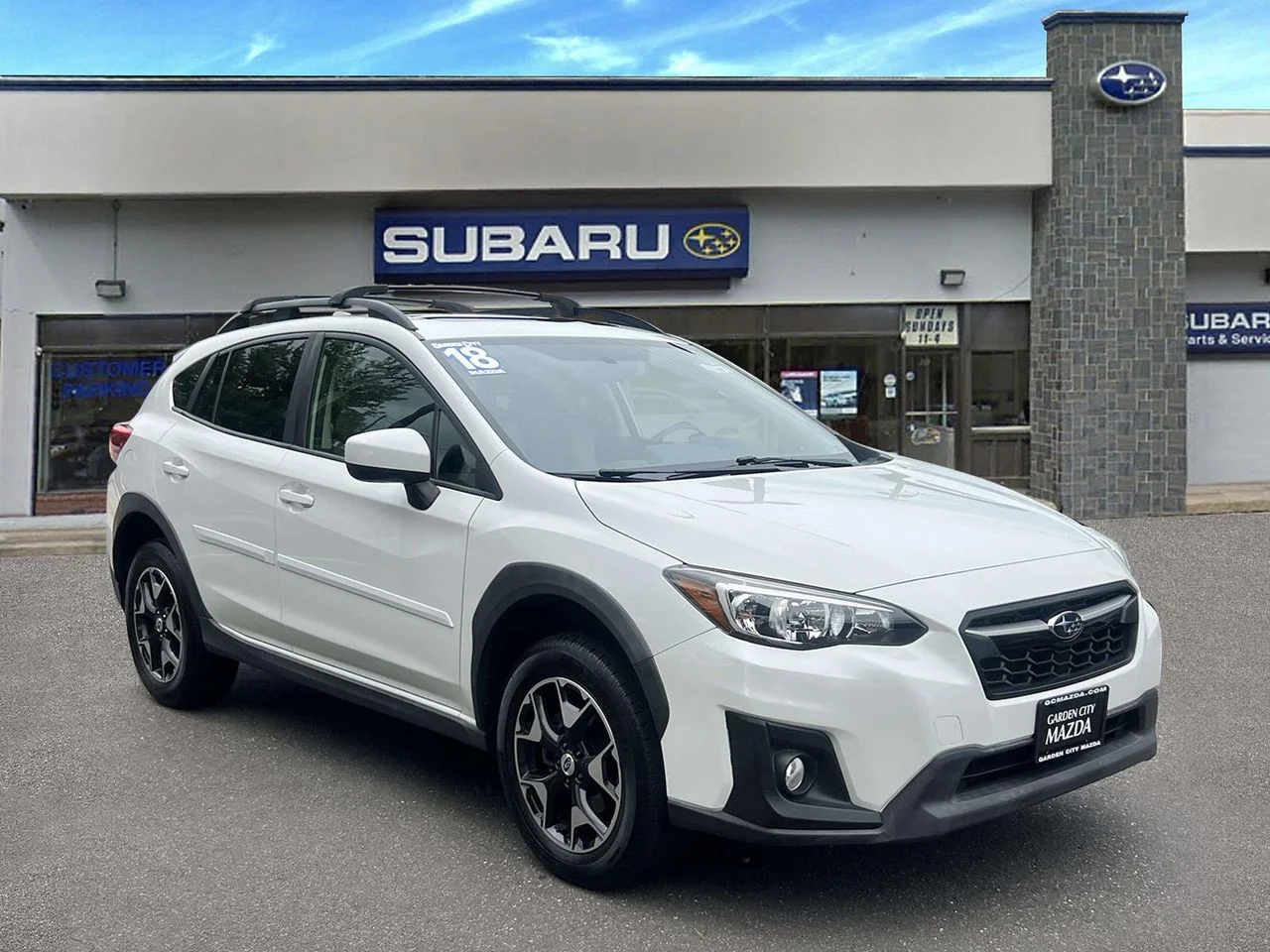 Used 2018 Crystal White Pearl Subaru 2.0i Premium image 1