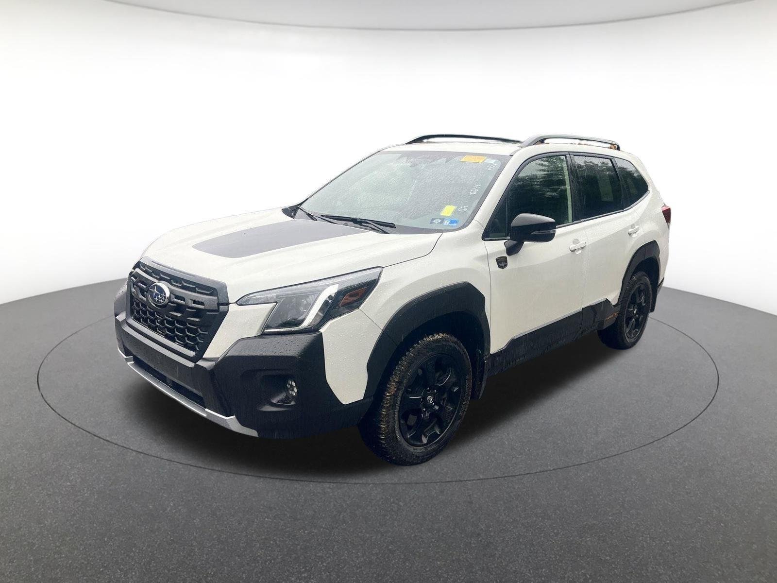 Used 2024 Crystal White Pearl Subaru Wilderness image 3